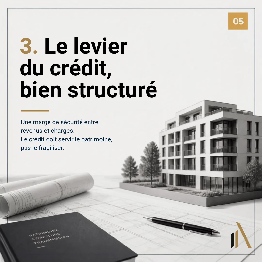 3. Le levier du crédit, bien structuré